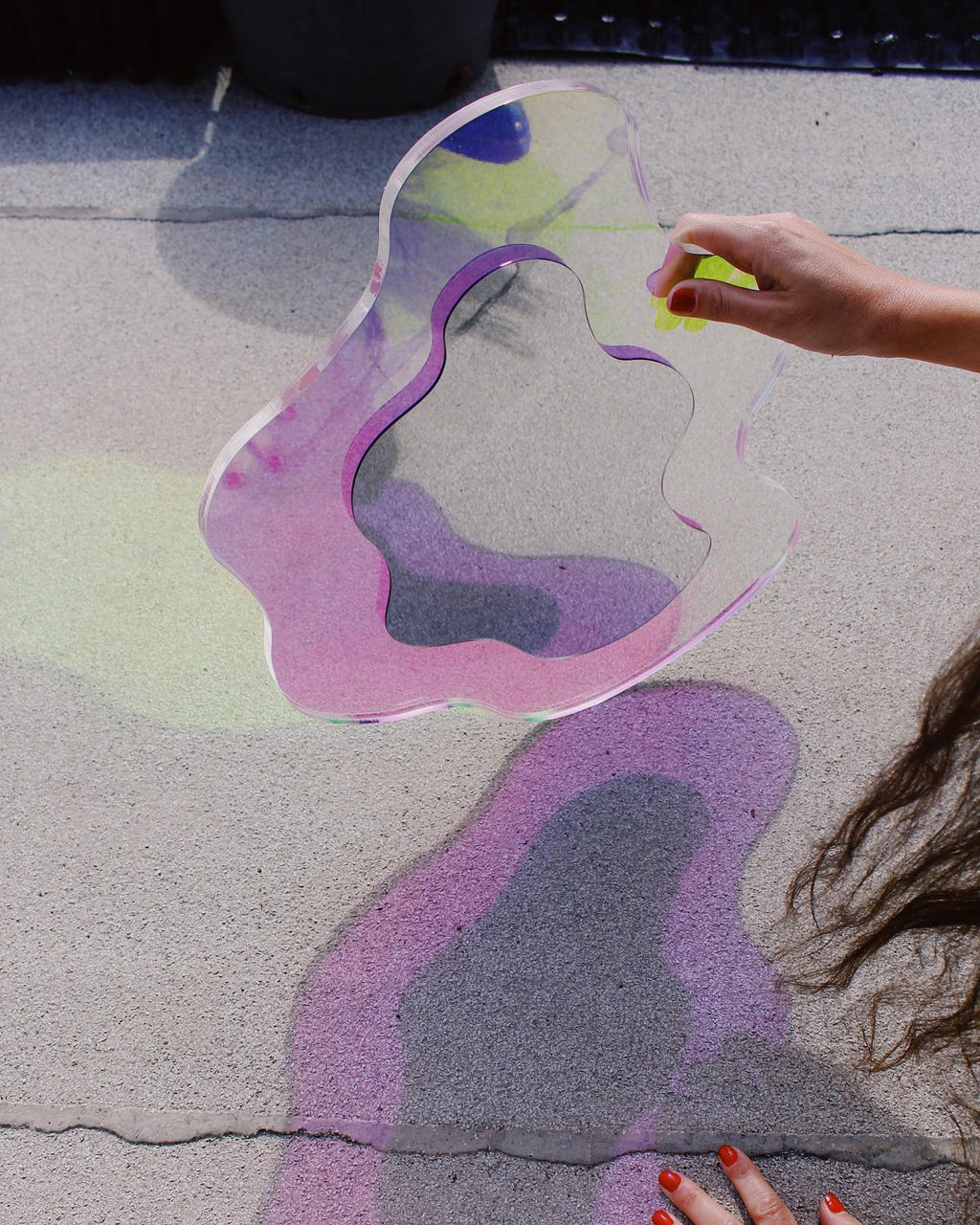 Wiggly Life Reflector Wall Decor