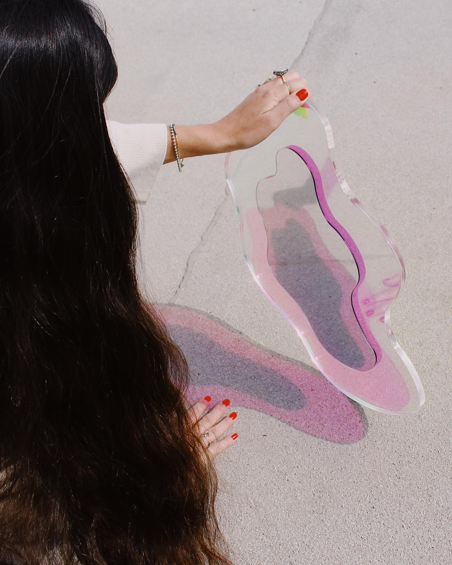 Wiggly Life Reflector Wall Decor