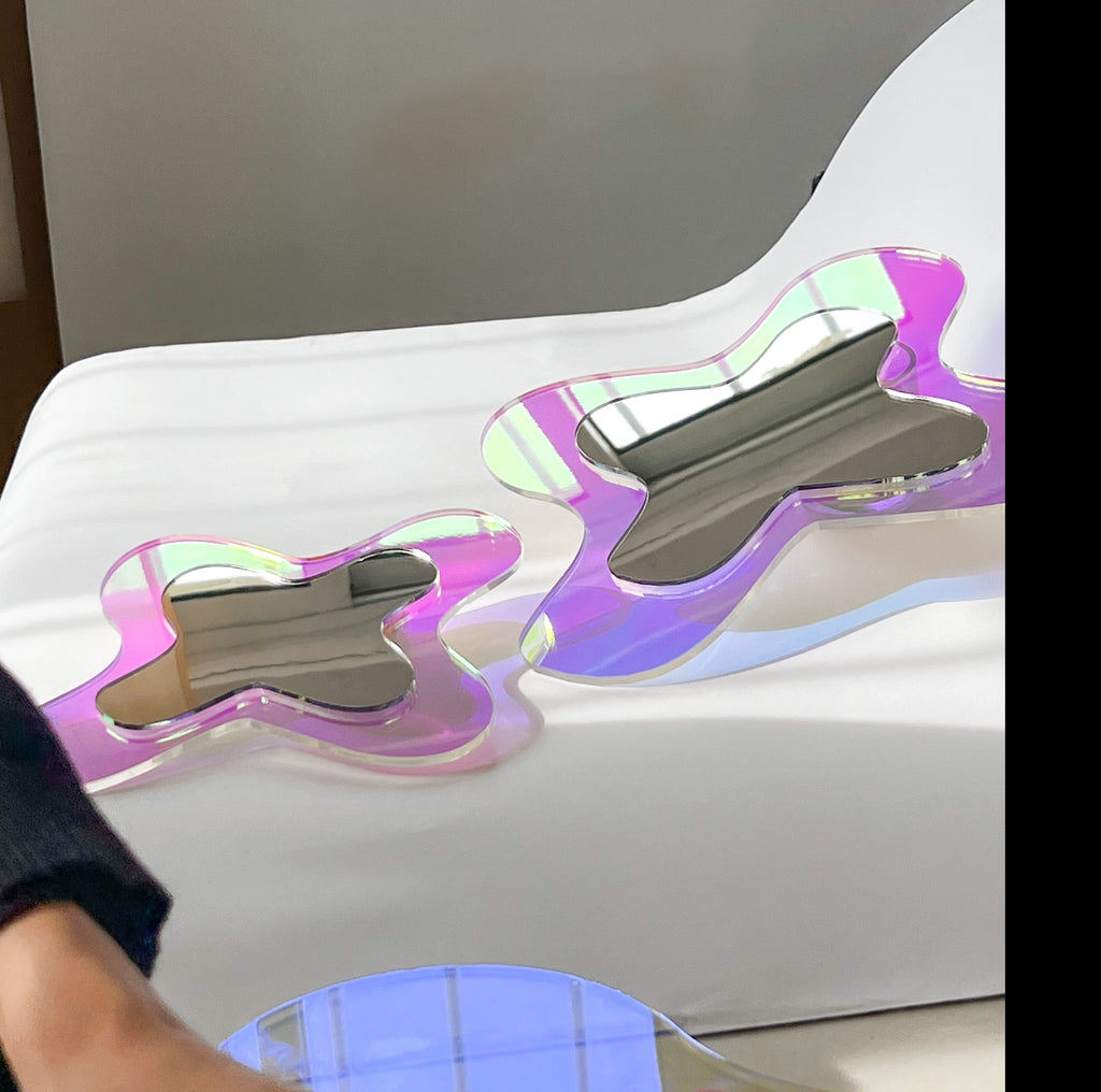 Cross Reflector Set Wall Decor