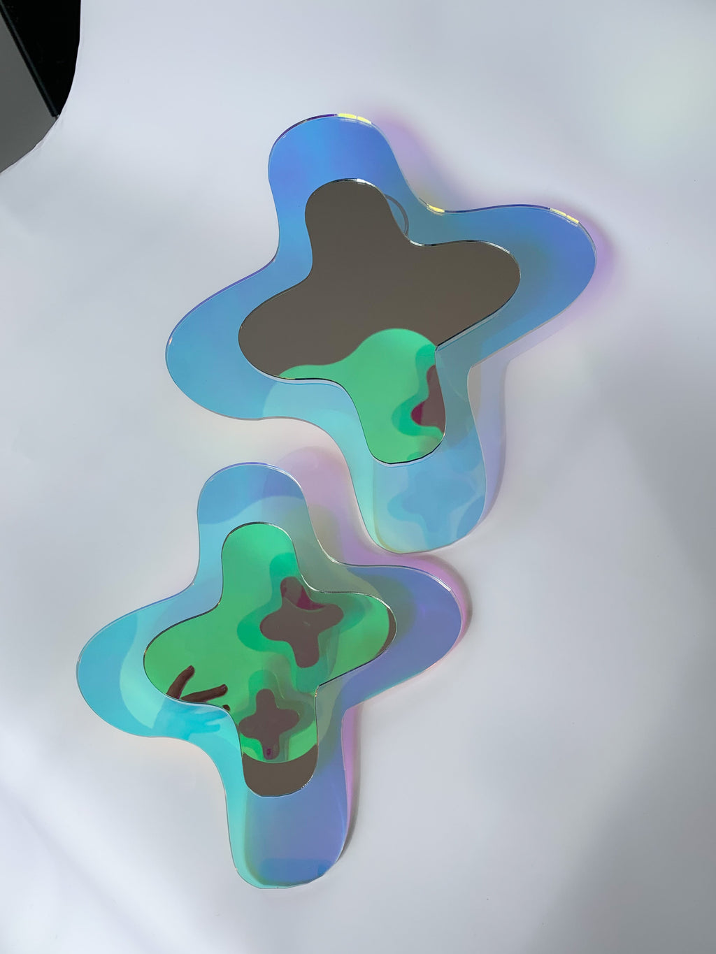 Cross Reflector Set Wall Decor