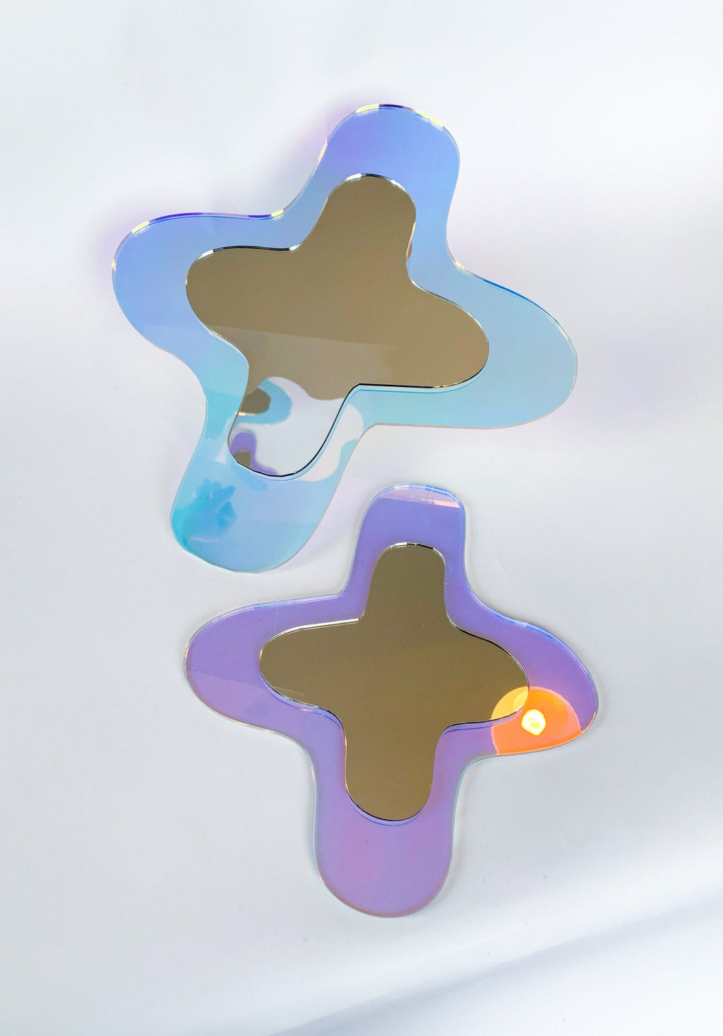 Cross Reflector Set Wall Decor