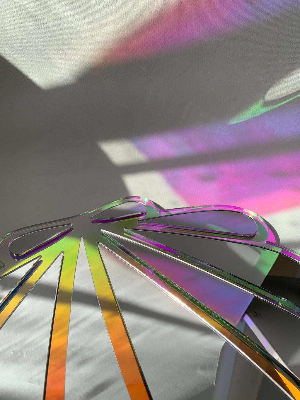 Seashell Reflector Wall Decor