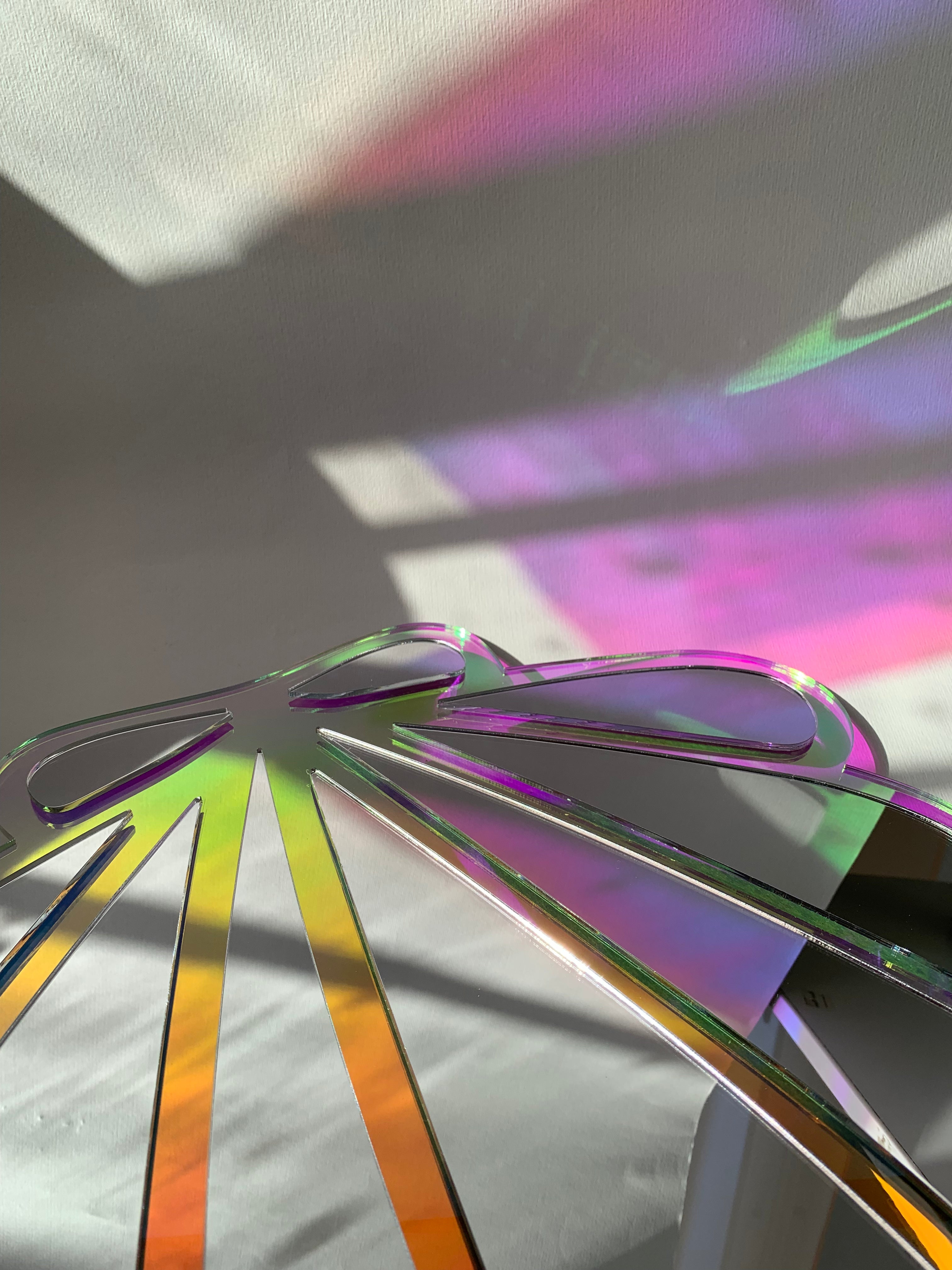 Seashell Reflector Wall Decor