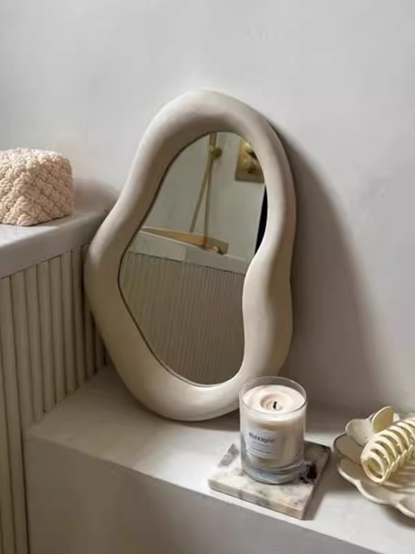 Isla Curved Dressing Table Mirror 29x22 cm
