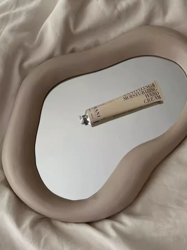 Isla Curved Dressing Table Mirror 29x22 cm