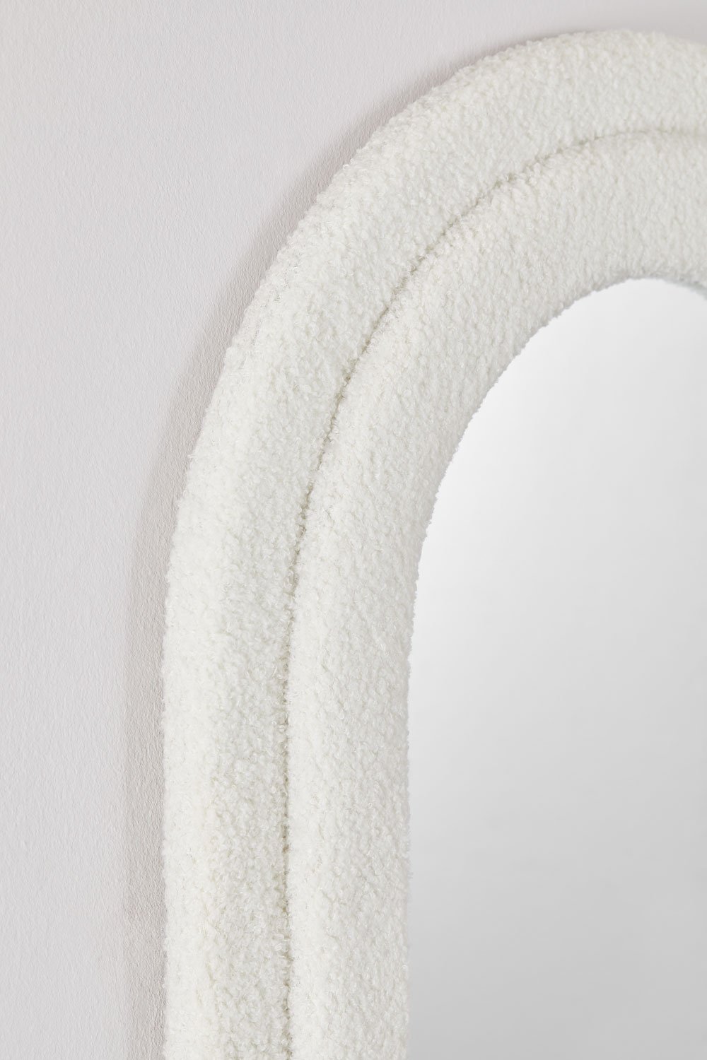 Sheepskin wall mirror 60x160 cm Ilai