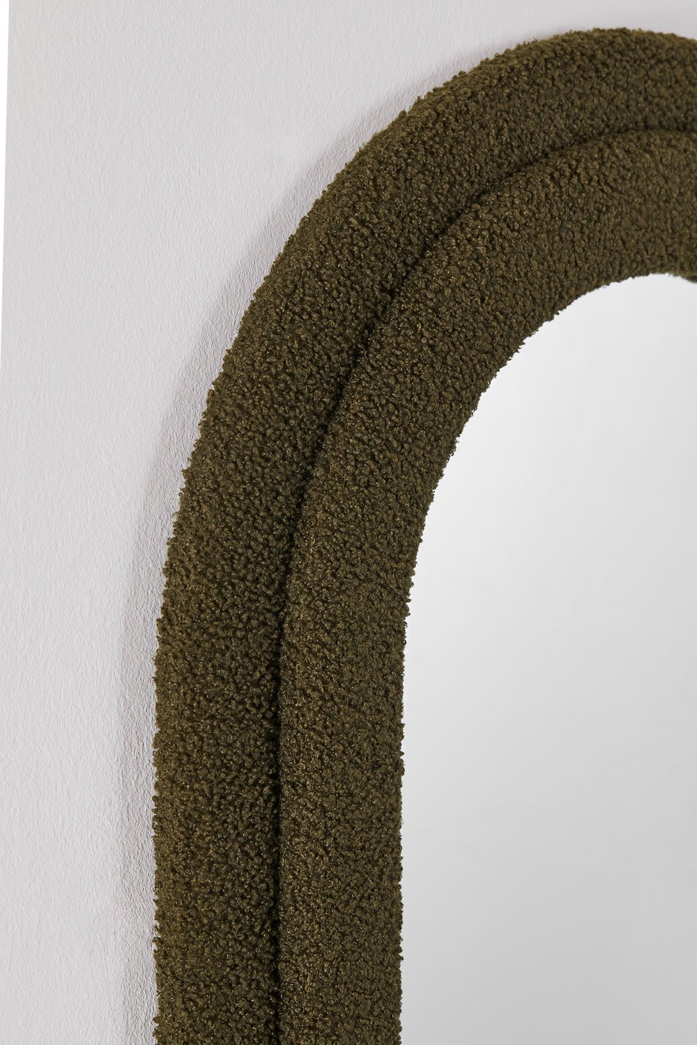 Sheepskin Wall Mirror 60x160 cm Ilai Green Sage