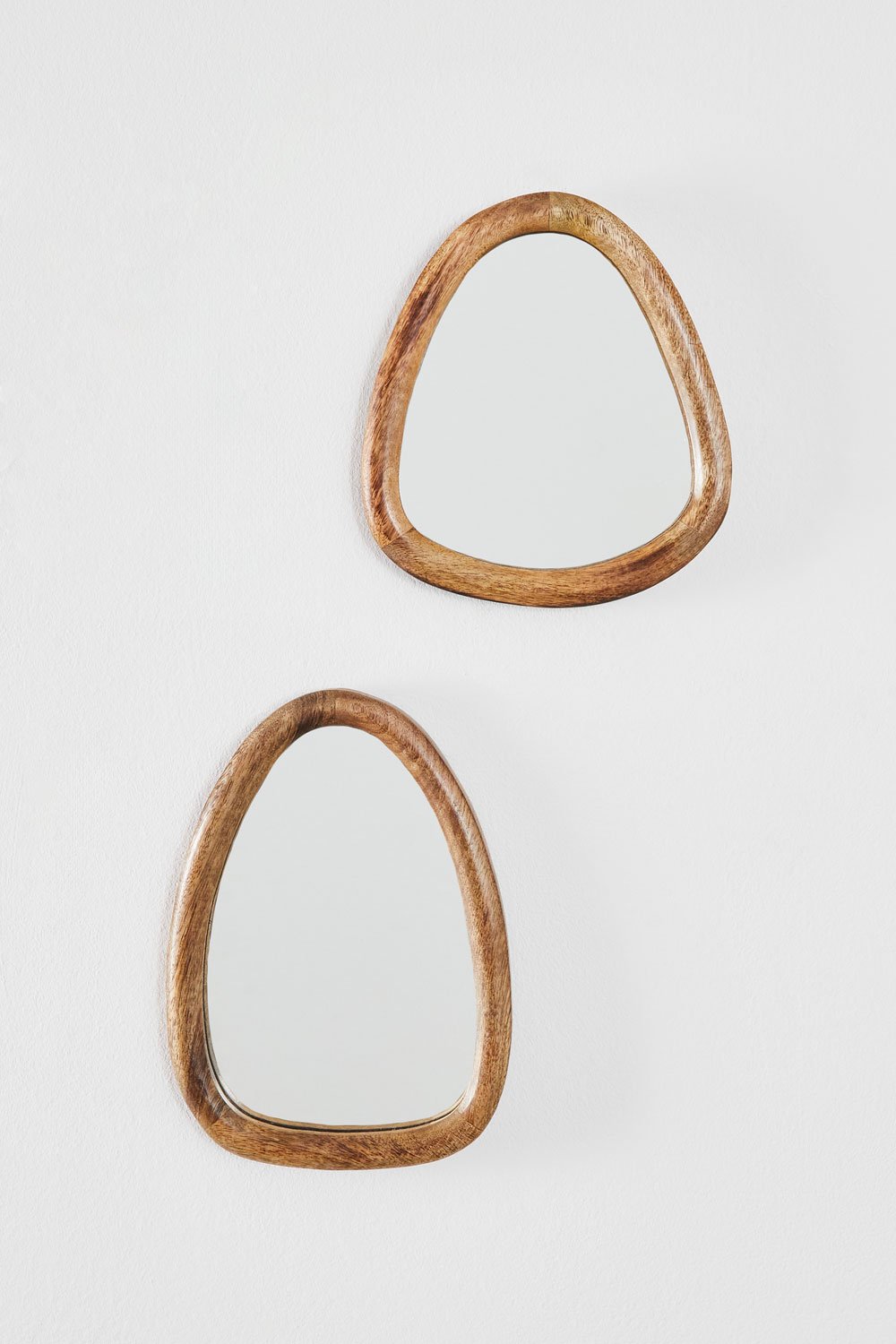 Gabael Mango Wood Wall Mirror 30x21.5 cm