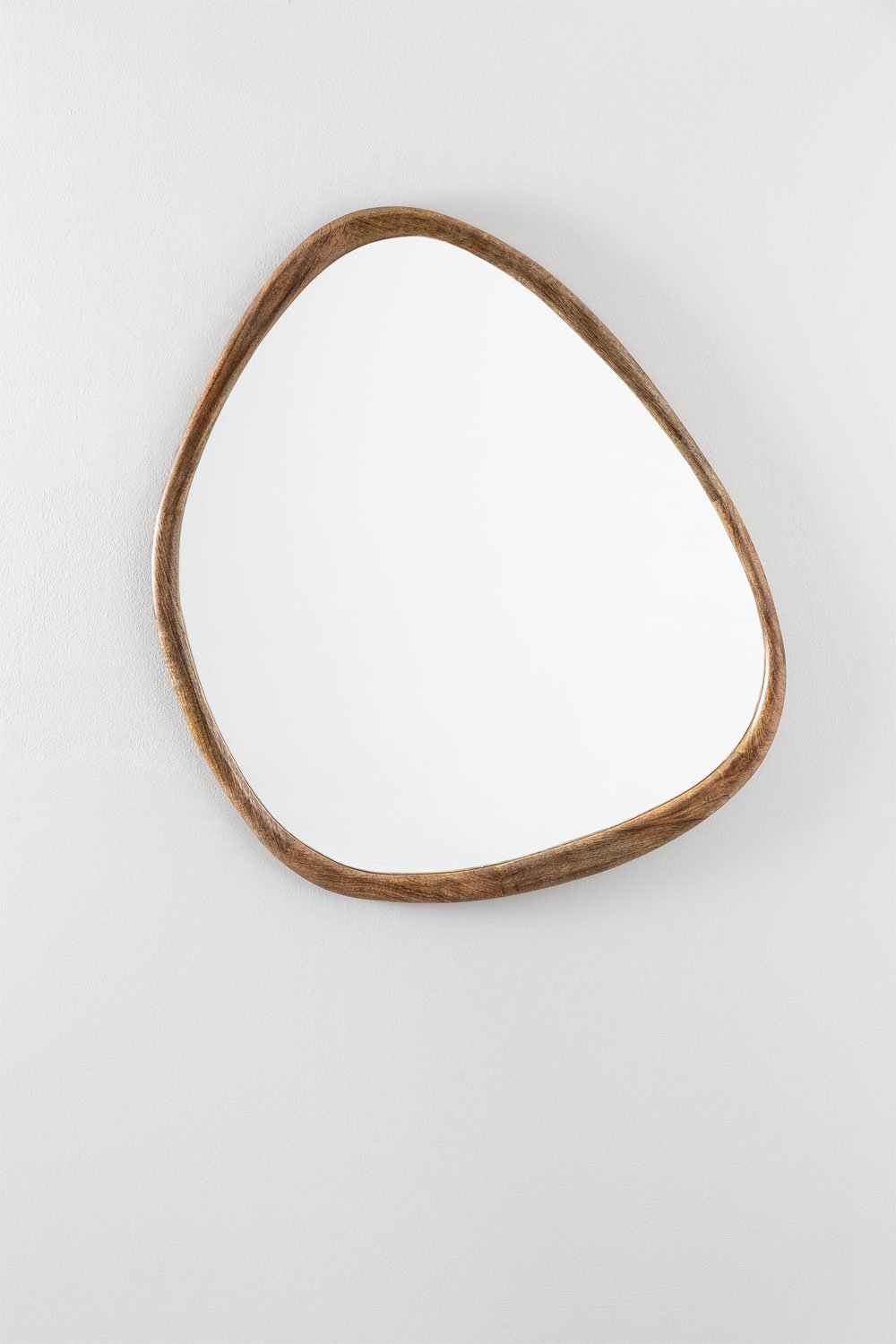 Dilian Mango Wood Wall Mirror 86x70 cm