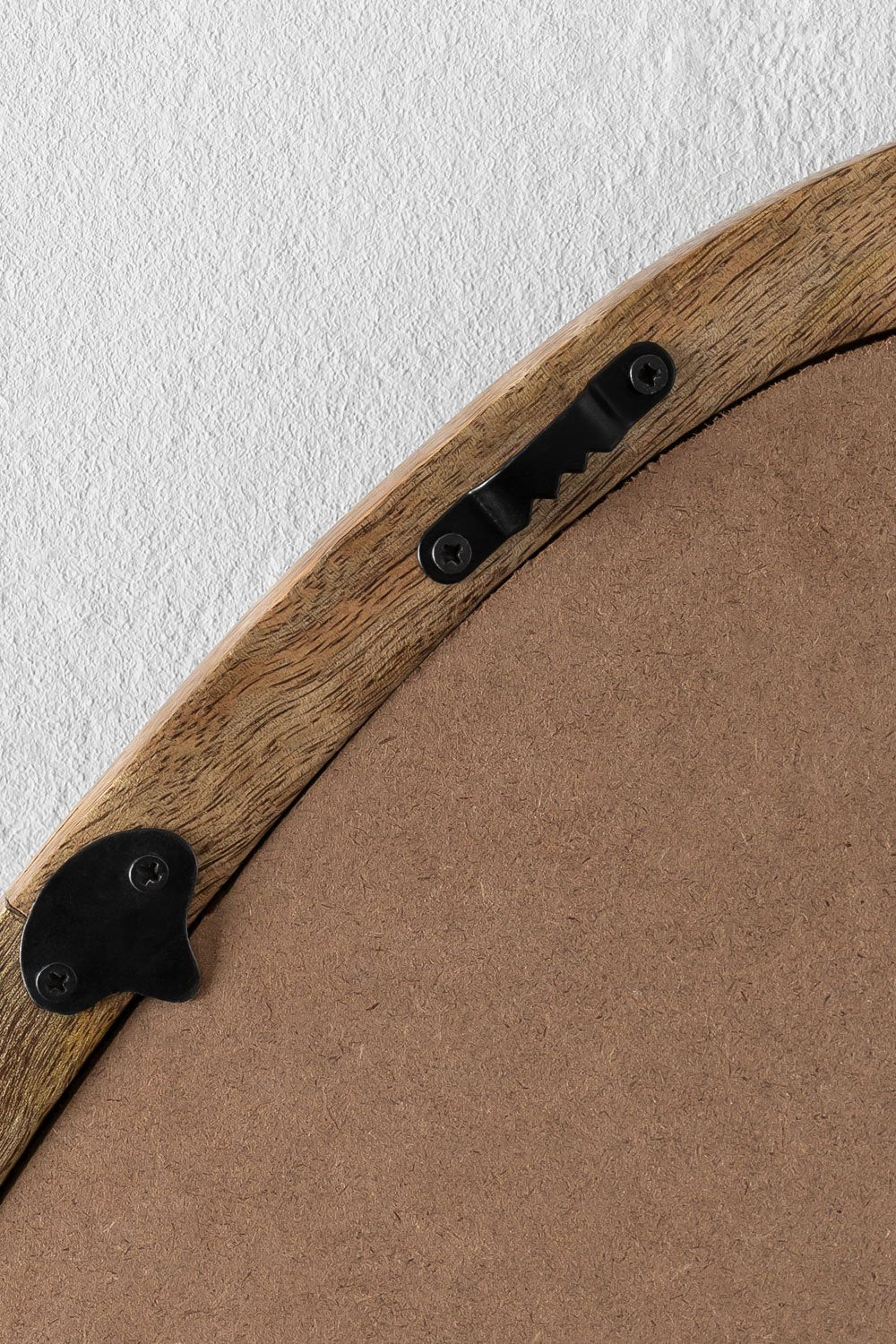 Dilian Mango Wood Wall Mirror 86x70 cm