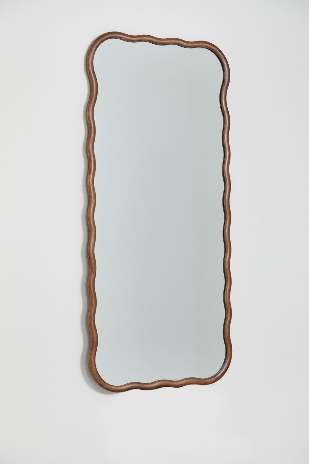 Aldreu Oak Wood Wall Mirror