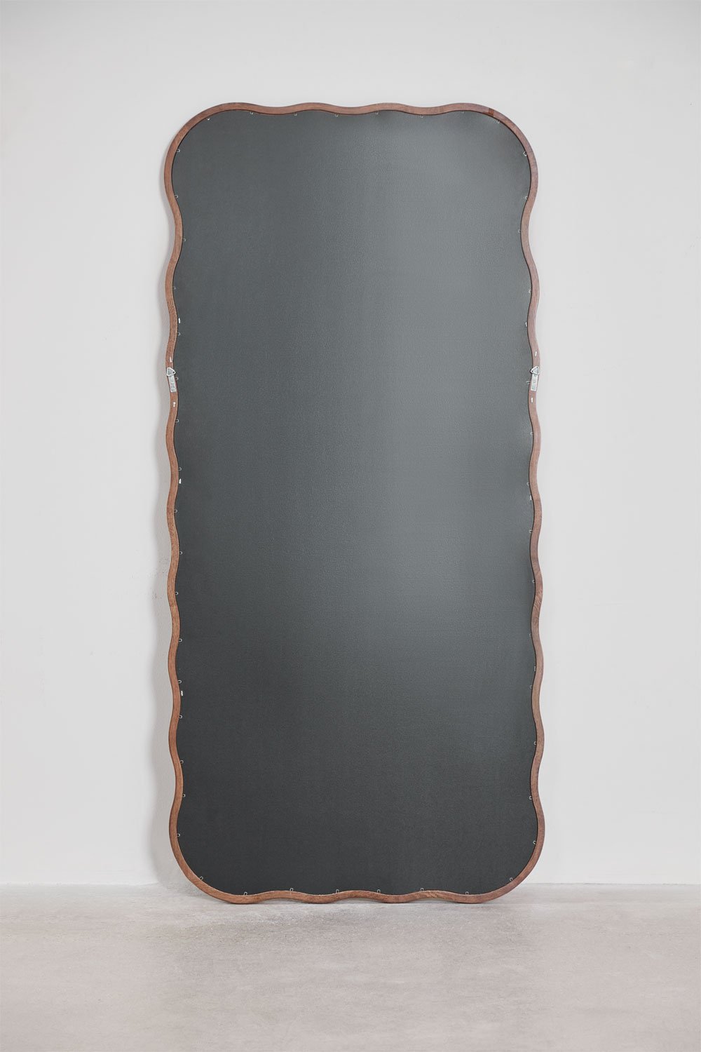 Aldreu Oak Wood Wall Mirror