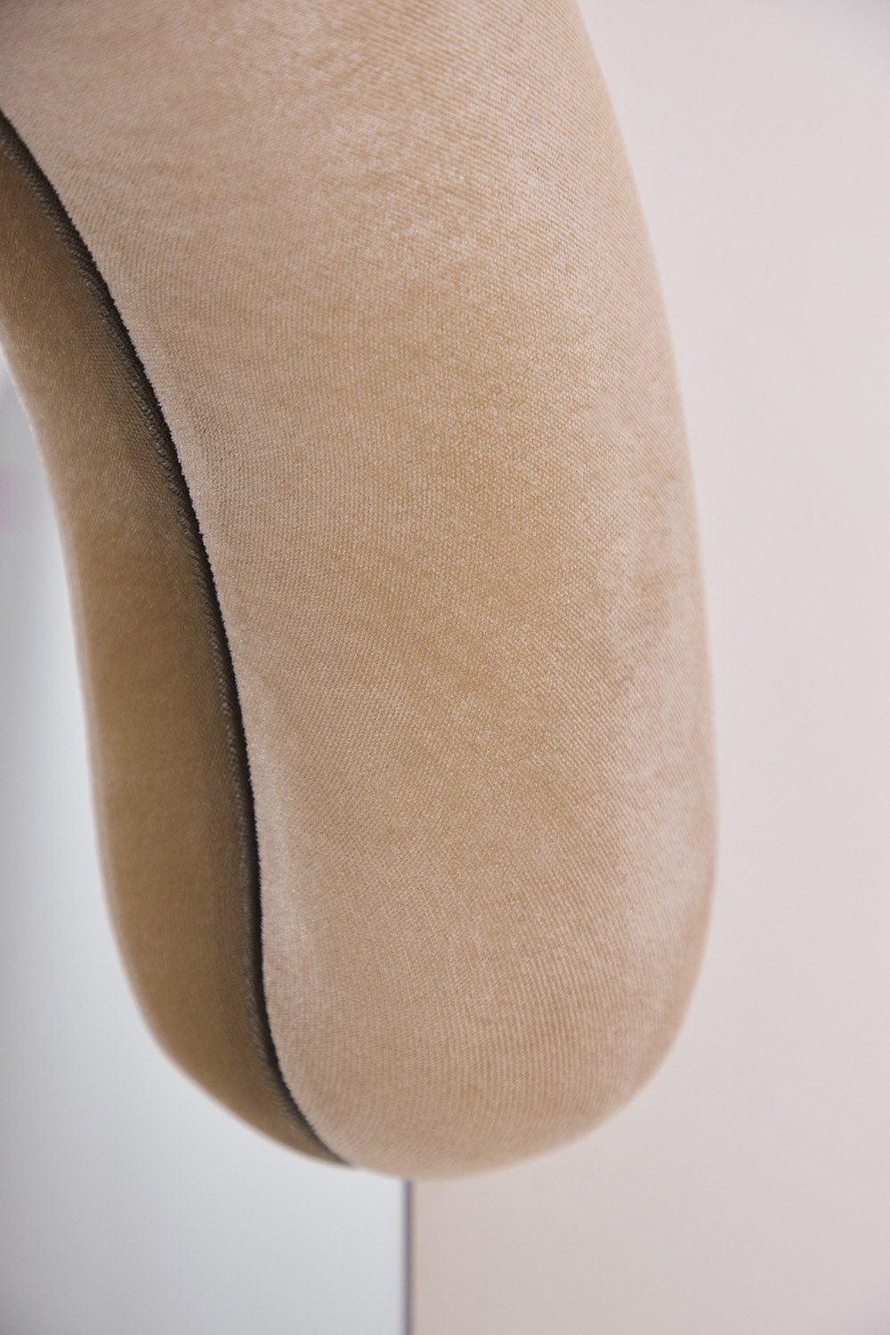 Jasnon Oval Velvet Wall Mirror 60x160 cm