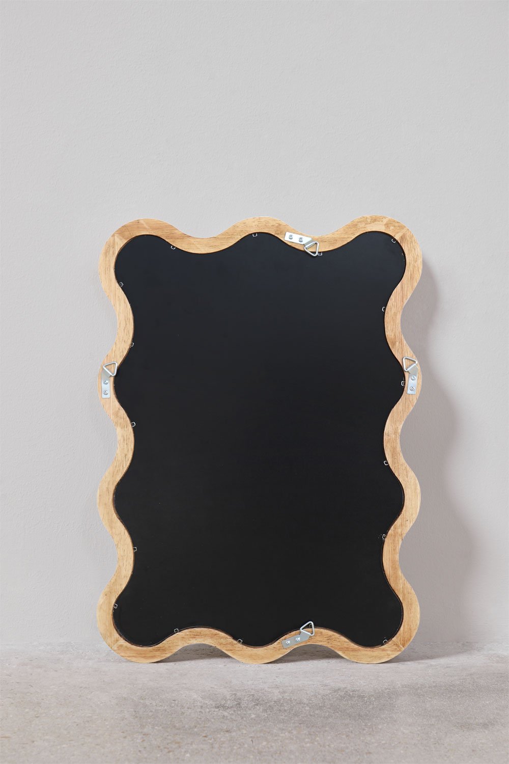 Rectangular Wall Mirror 55x40 cm Tilore Oak Wood