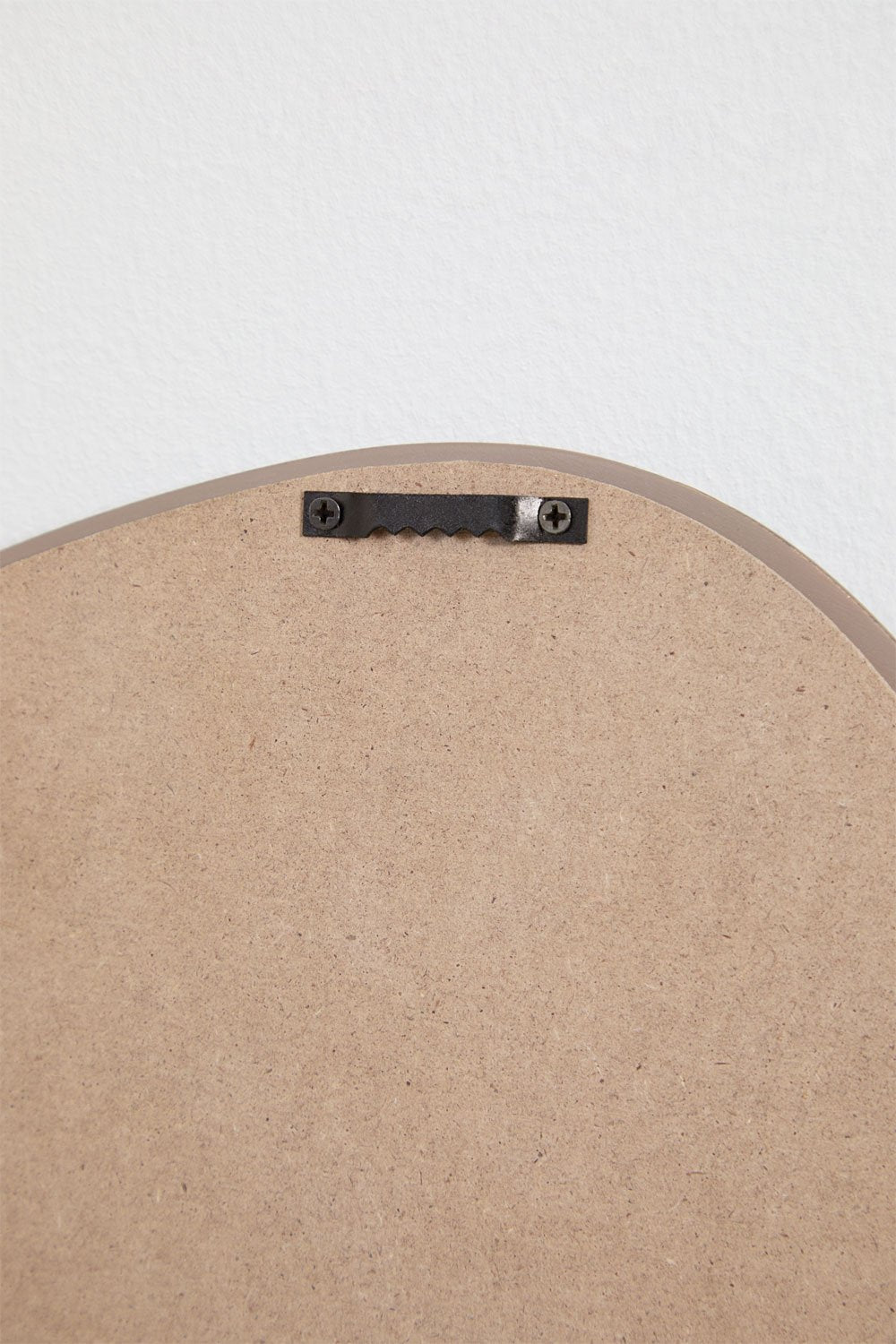 Set of 2 Oval Wall Mirrors Vixidel MDF