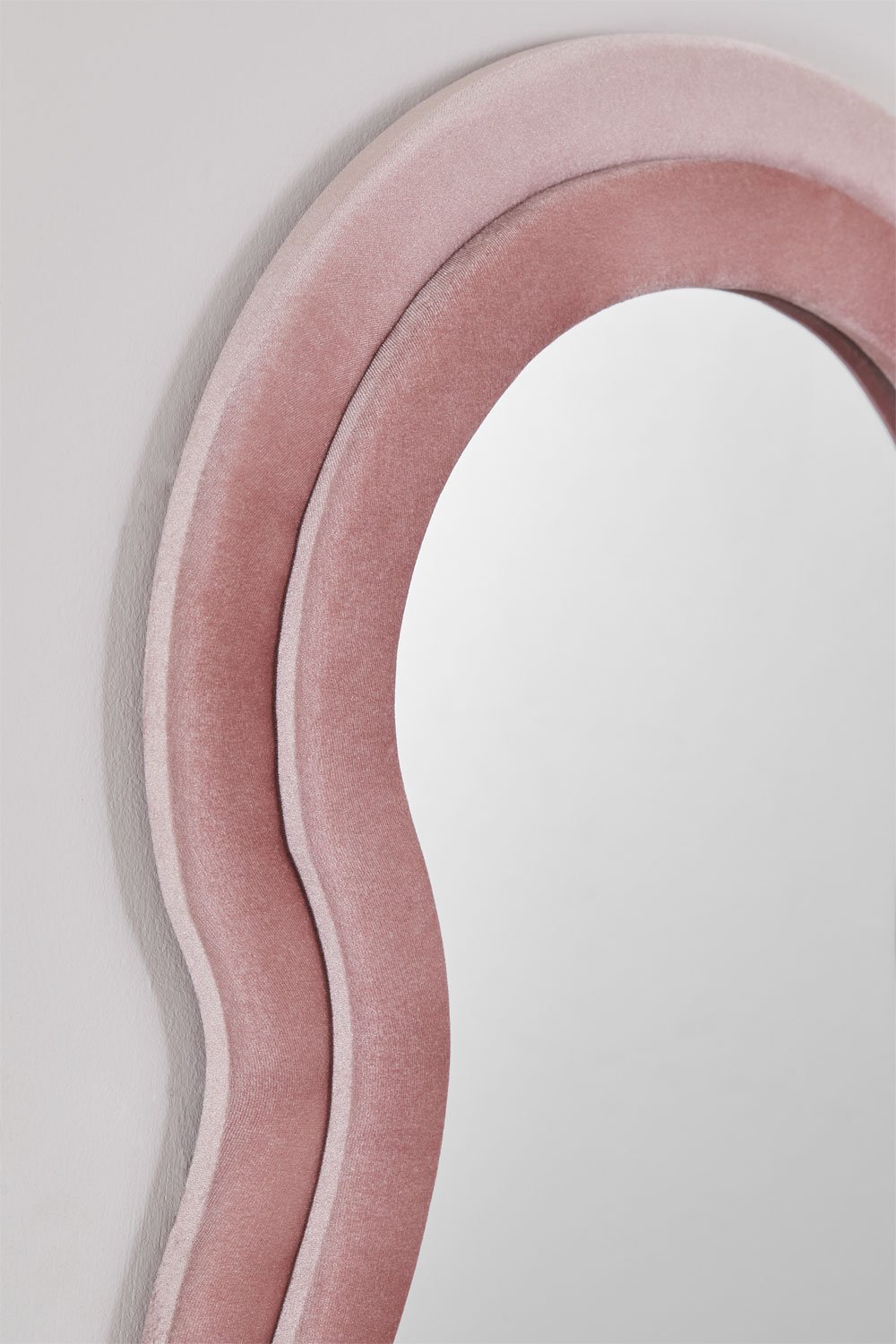 Evelyn upholstered wall mirror 60x160 cm