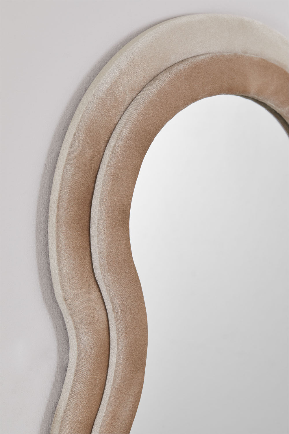 Evelyn upholstered wall mirror 60x160 cm