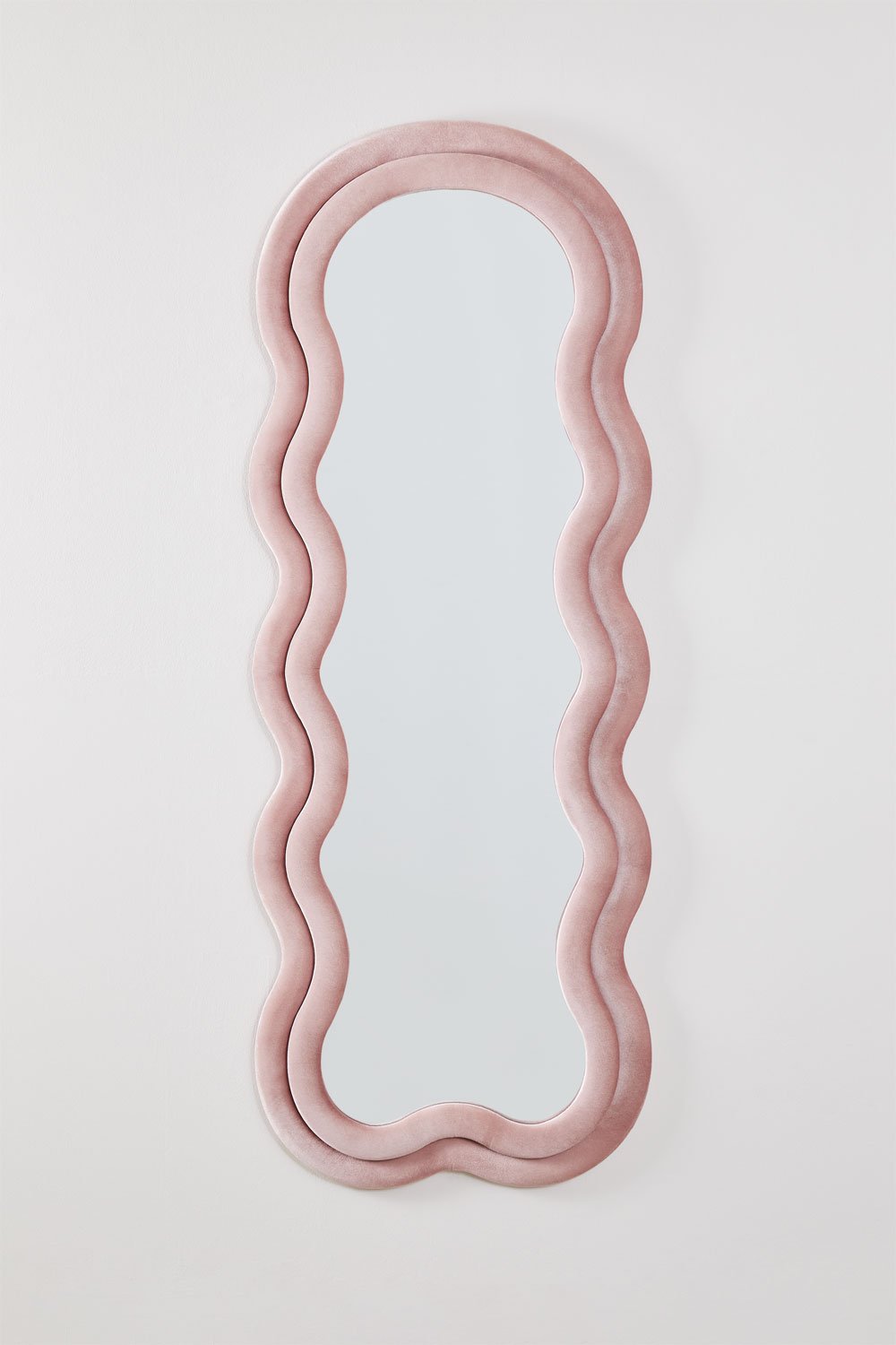 Evelyn upholstered wall mirror 60x160 cm