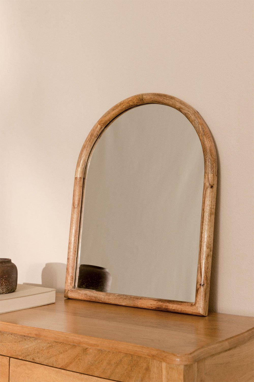 Patmos Mango Wood Wall Mirror 40x50 cm