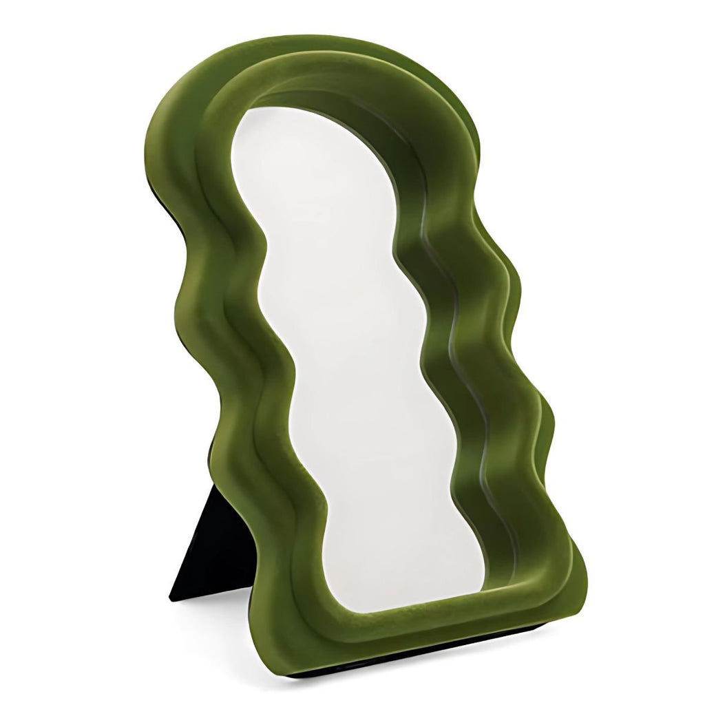 Velvet Wiggle Mirror 15x25 cm