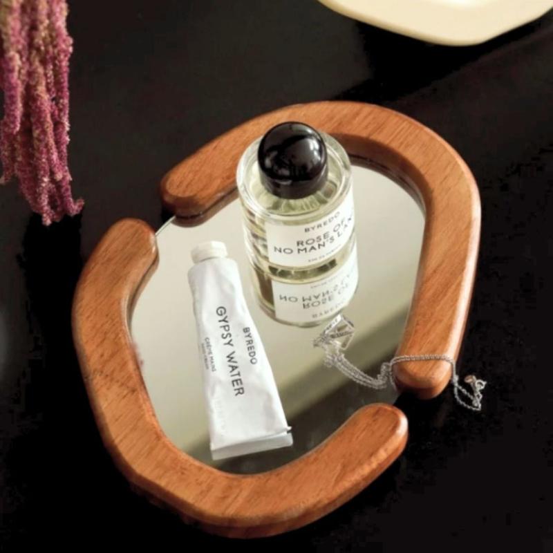 Pond Mirror 19.2x24.7 cm Wood Frame