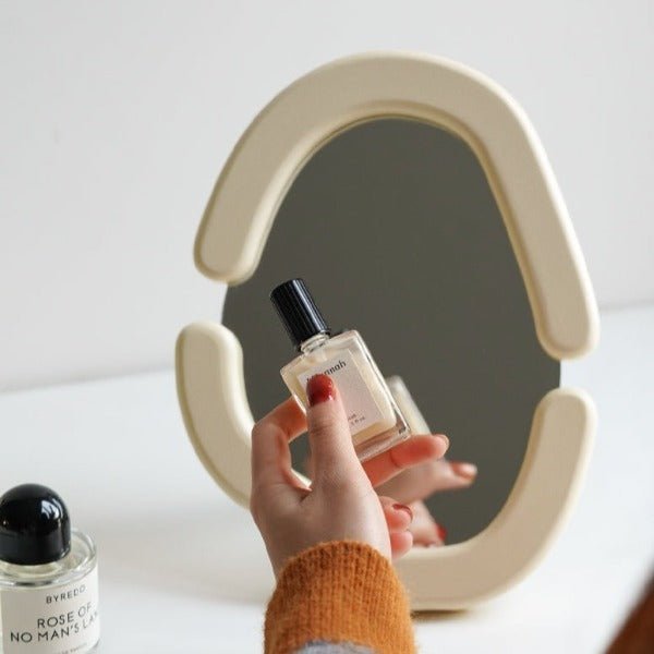 Pond Mirror 19.2x24.7 cm Wood Frame