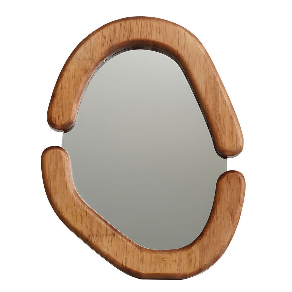 Pond Mirror 19.2x24.7 cm Wood Frame